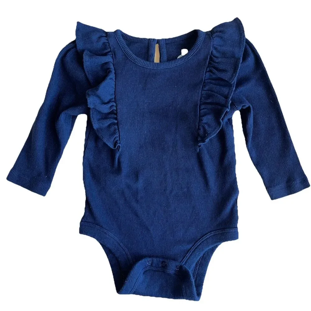 Gap Baby Girl 4 Piece Lot 3-6, 6-12, 12-18 Months Eyelet Dress, Tees, Sweater.‎